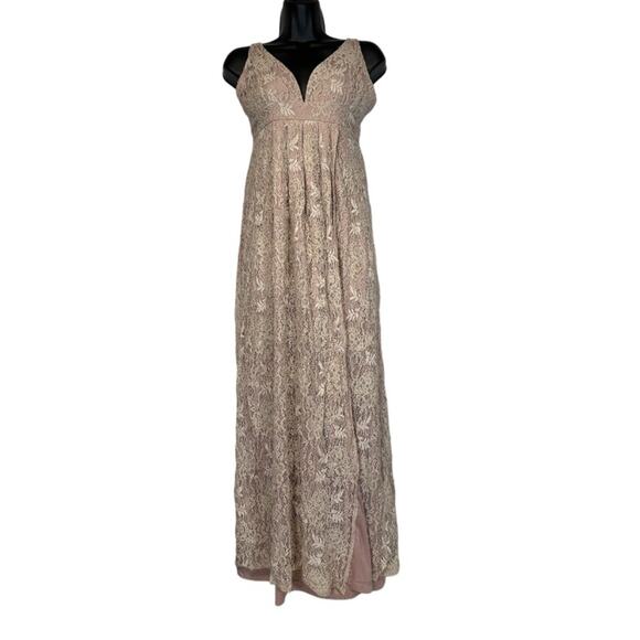 Lulus Stolen Moments‎ Dusty Pink Sleeveless Maxi Dress Size S - Picture 3 of 11